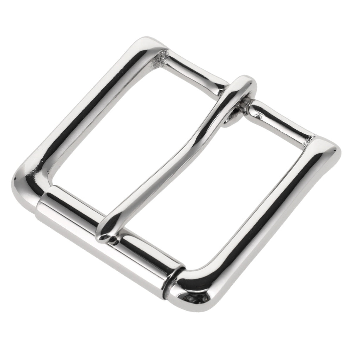 Nickel plate belt buckle