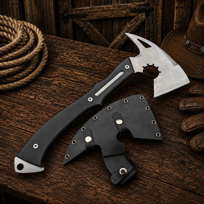 Resident Evil Requiem Leon Hatchet – Full Tang D2 Steel Axe