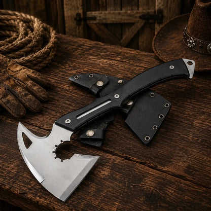 Resident Evil Requiem Leon Hatchet – Full Tang D2 Steel Axe