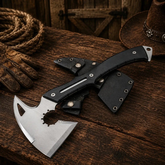 Resident Evil Requiem Leon Hatchet – Full Tang D2 Steel Axe