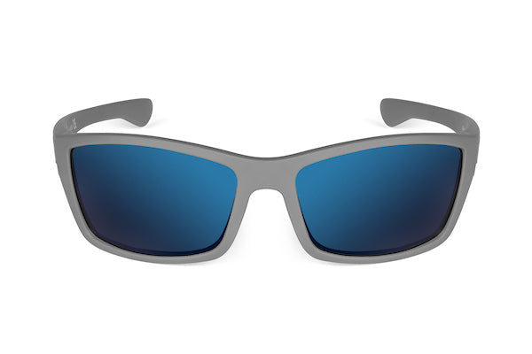 Scout sunglasses in wolf gray finish, side view
