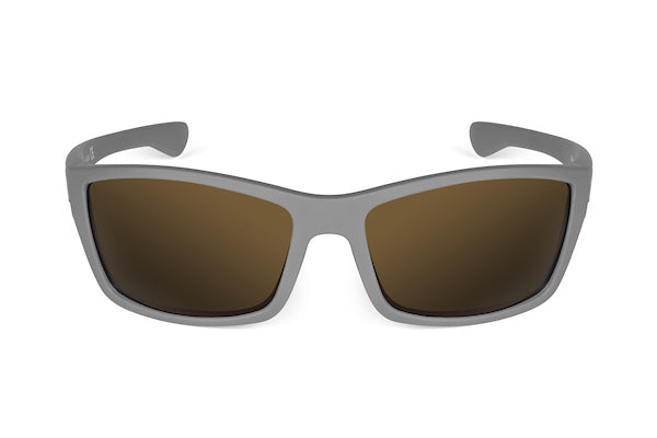 Scout sunglasses in wolf gray finish, additional angle