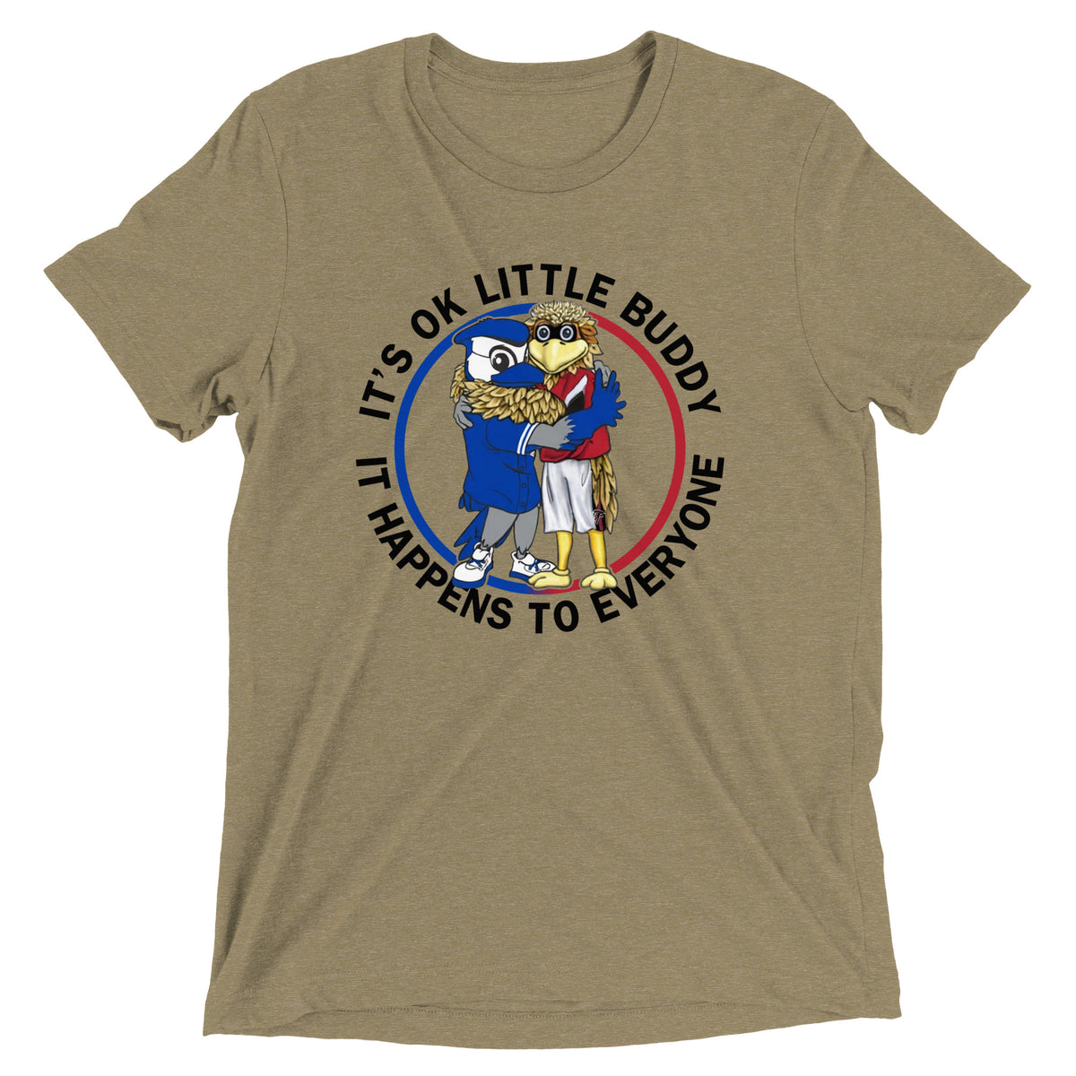 Blue Jays World Series novelty t-shirt in olive