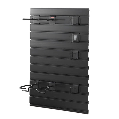 Wall Mount, Tactical Rifle Shotgun Handgun Storage, Heavy-Duty PVC Panels & Steel Wall Racks, Securely Holds up to 2 Rifles & 4 Pistols, Modular Firearms Gun Gear Accessories Organizer