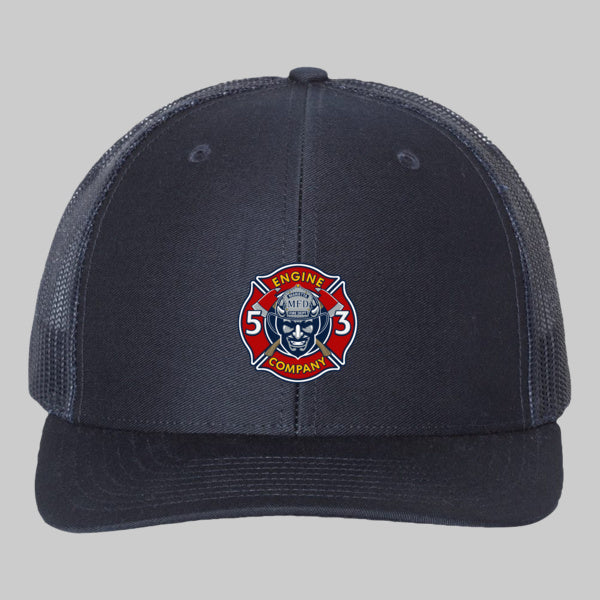 MFD Richardson 112 Duty Hat, back view