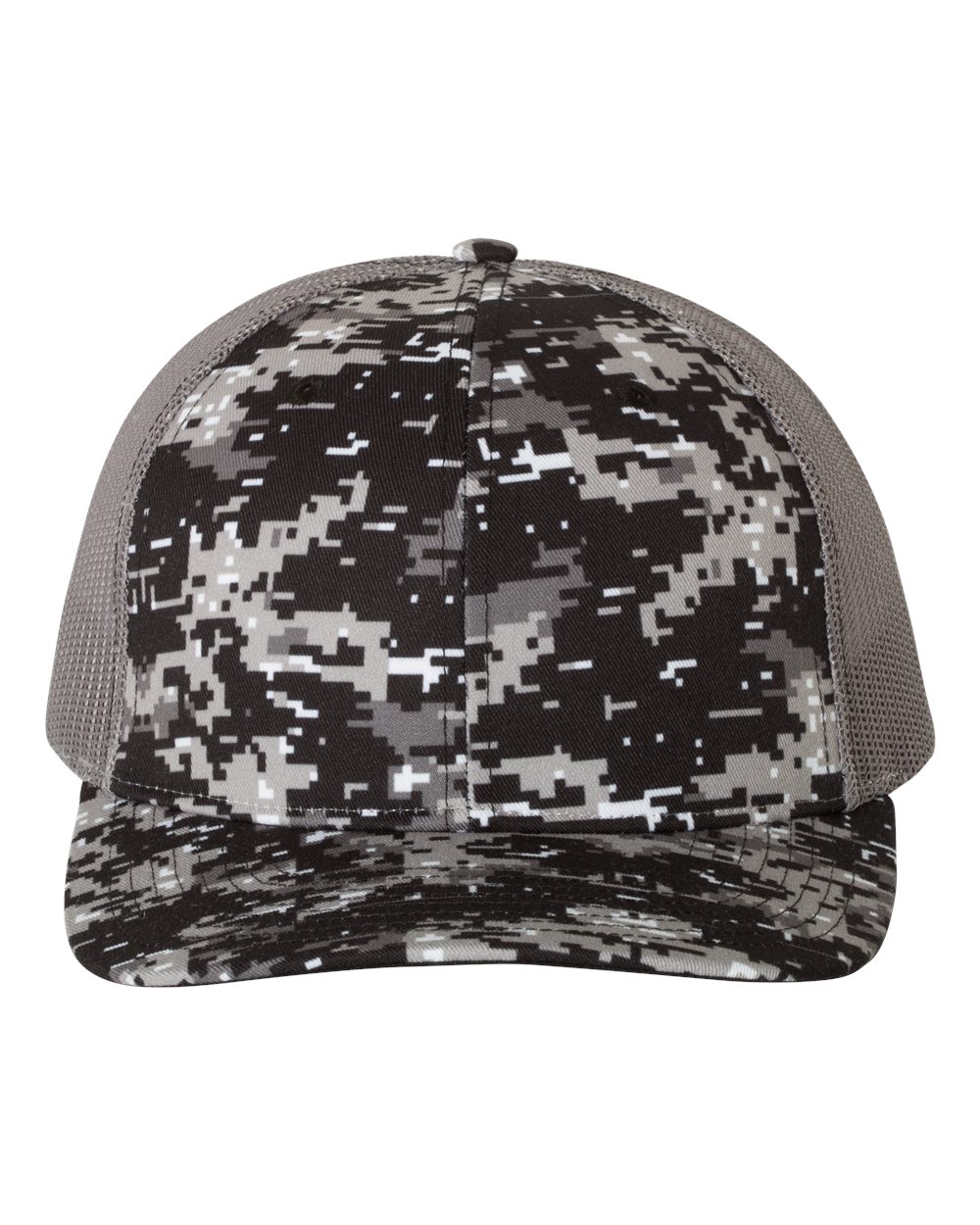 Custom Richardson 112P Camo Leather Patch Hat
