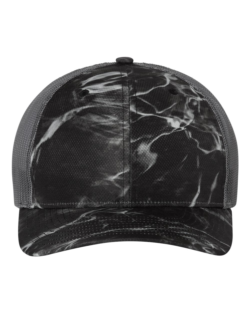 Custom Richardson 112P Camo Leather Patch Hat