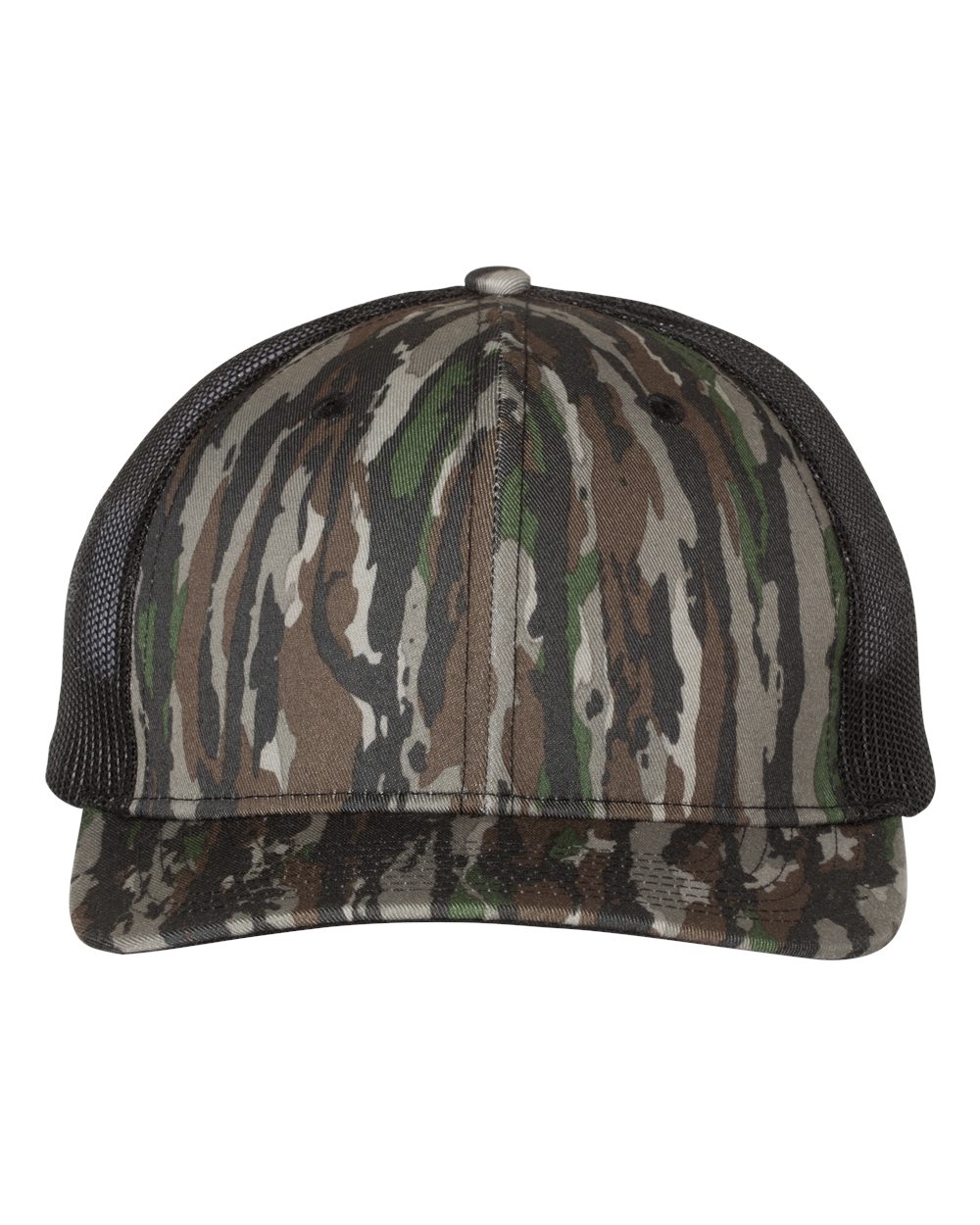 Custom Richardson 112P Camo Leather Patch Hat